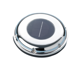 Allpa Niro Ventilator Über Sonnenenergie, ±20m³/H, Aufladbare Batterie Und Schalter, Bläst Oder Saugt