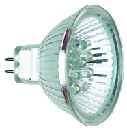Allpa Mr16 Led-Ersatzlampe, 12xø5mm, 12v (Vergleichbar Mit 20w Glühbirne), Warm White, Dimmbar