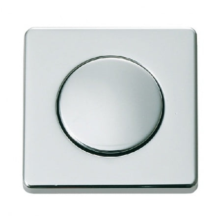 LAMP Druckknopfschnäpper mit Rosette DPL-OV-CR ABS/Zn oval/Rund/Eckig chrom silber