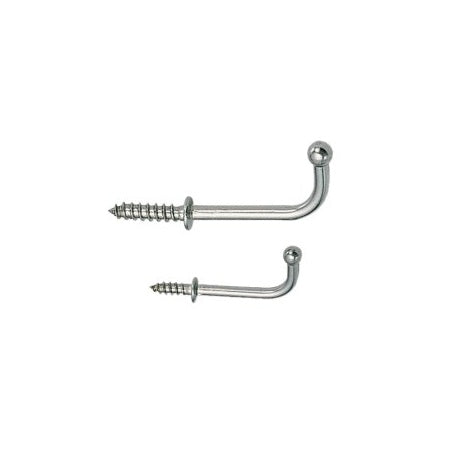 Edelstahlhaken TY 22-44mm 10-Stück-Packung