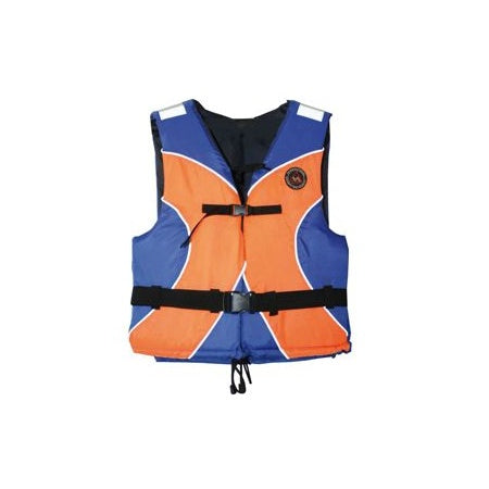 Feststoff-Schwimmhilfe Standard 50N 40-<90kg orange/blau