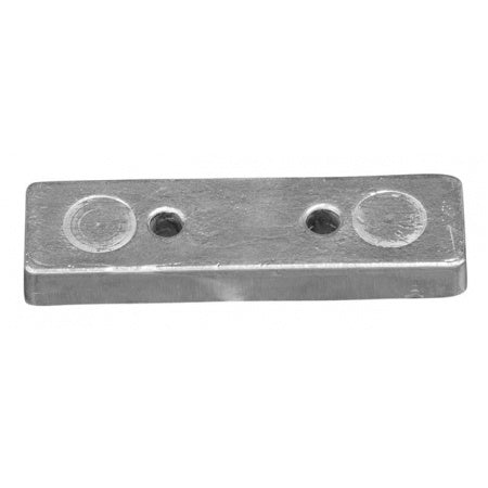 Plattenanode Zink 100 x 8 x 12 mm für Riva Aquariva, 0,22 kg