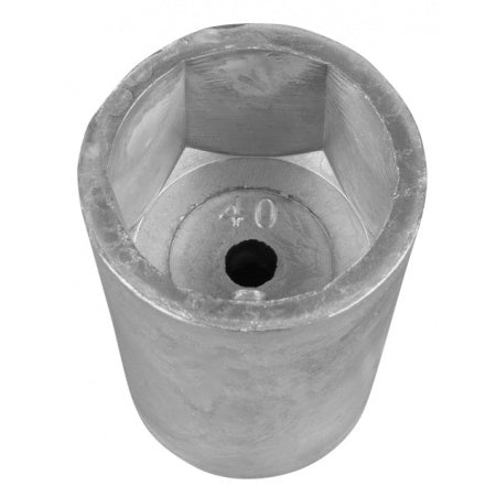 Wellenanode konisch, Magnesium für 22-40 mm Welle, Radice