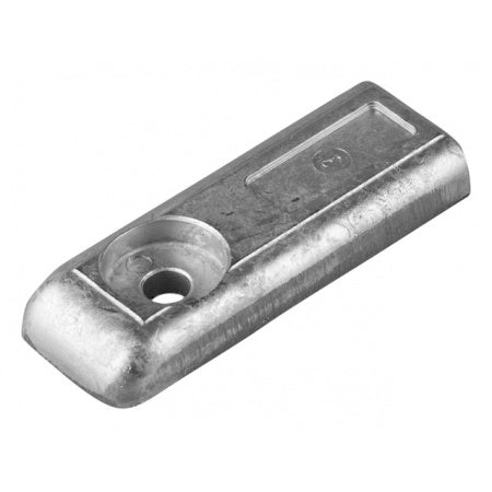 Plattenanode Zink/ Magnesium 170x51x18mm für Mercury F150 EFI