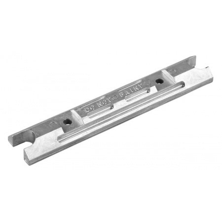 Plattenanode Aluminium 203x36x16mm für Yamaha 40-100PS (1990-1999) Motorhalter