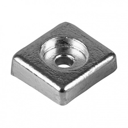 Plattenanode Zink / Aluminium / Magnesium 32x28x8mm, Bohrung 6mm für Honda BF 8-50PS
