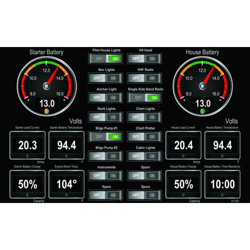 Maretron Base, Überwachungssoftware