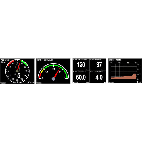 Maretron grafische Digitalanzeige 4,1'