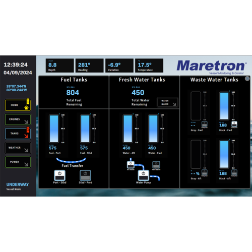 Maretron MConnect Web Server