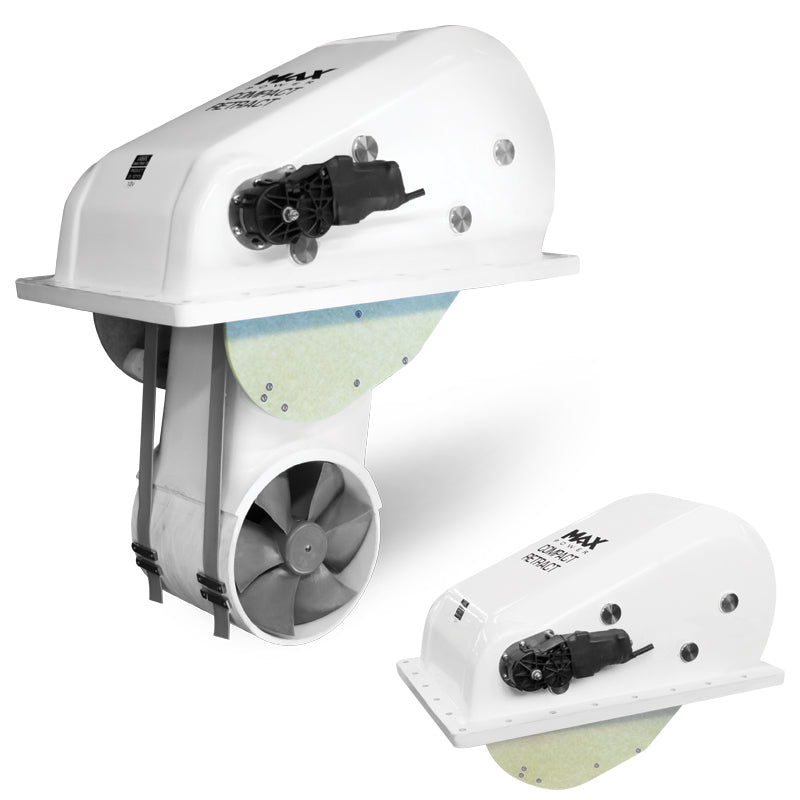 MAXPOWER Bugstrahlruder Compact Retract 12V