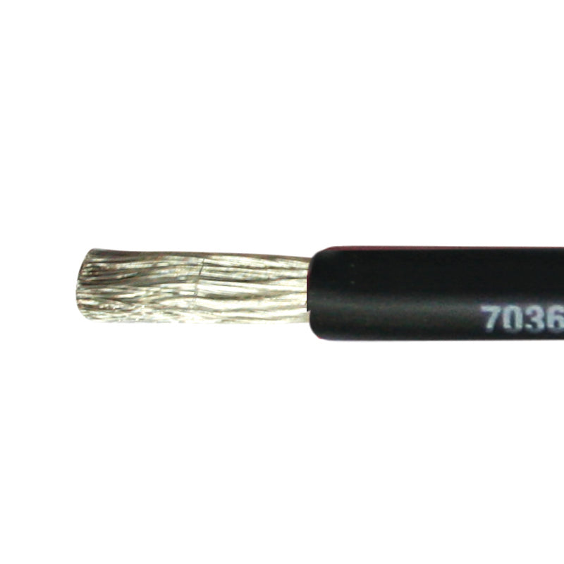 MAXPOWER Marinekabel, verzinnt, 1x1,5mm2, black