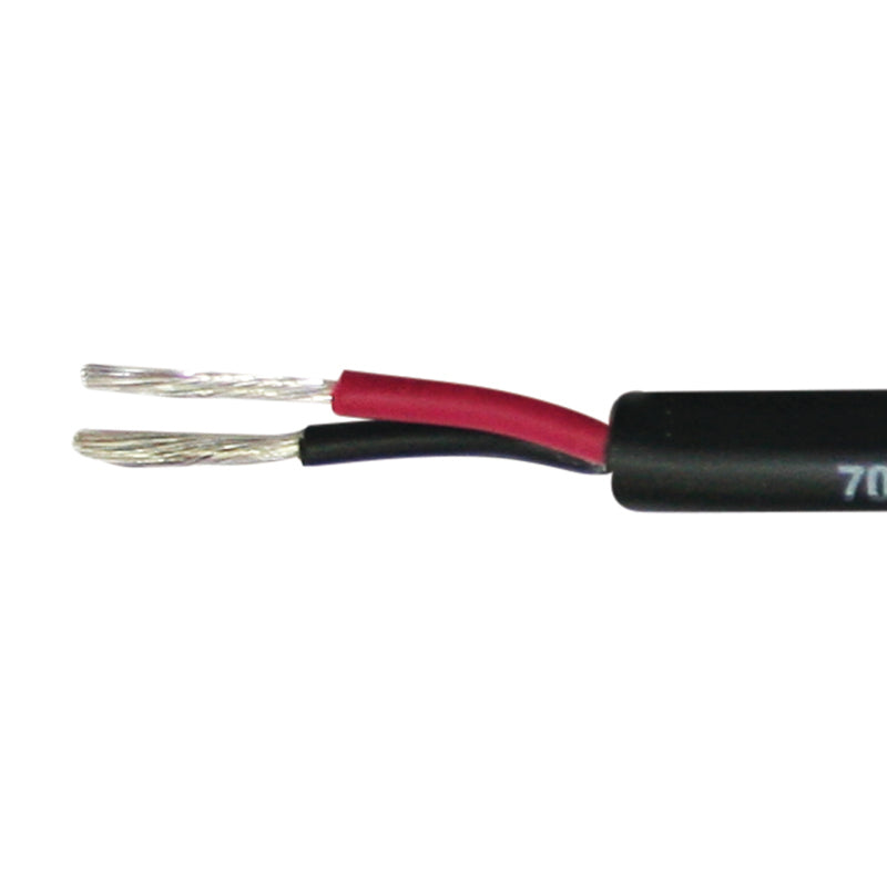 MAXPOWER Marinekabel, verzinnt, 2x2,5mm2, black