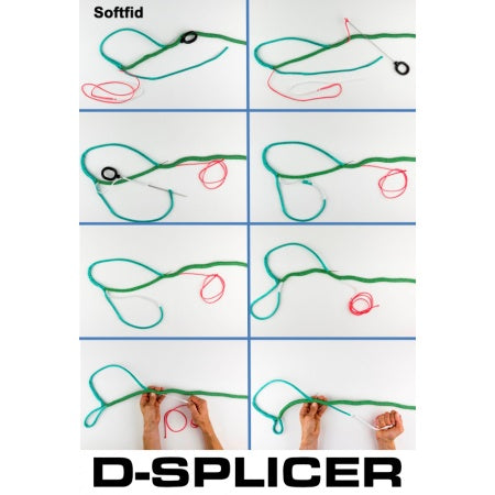 D-SPLICER Spleiß-Seil Soft Fid S4/S8/S12 Dyneema für Seil 4-18mm