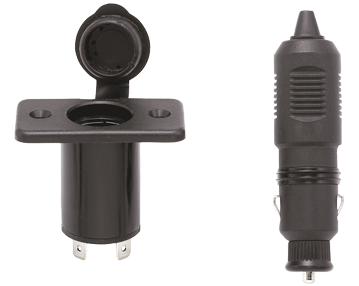Allpa Anschluss Mit Stecker, 12v/10a, Inklusive Abdeckung