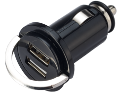 Allpa Usb-Anschluss Für 12v-Steckdose, 12-24v/2,1a (2x Anschlüsse)
