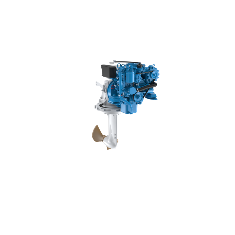 Nanni N2.14 - SAILDRIVE SP 60 Getriebe