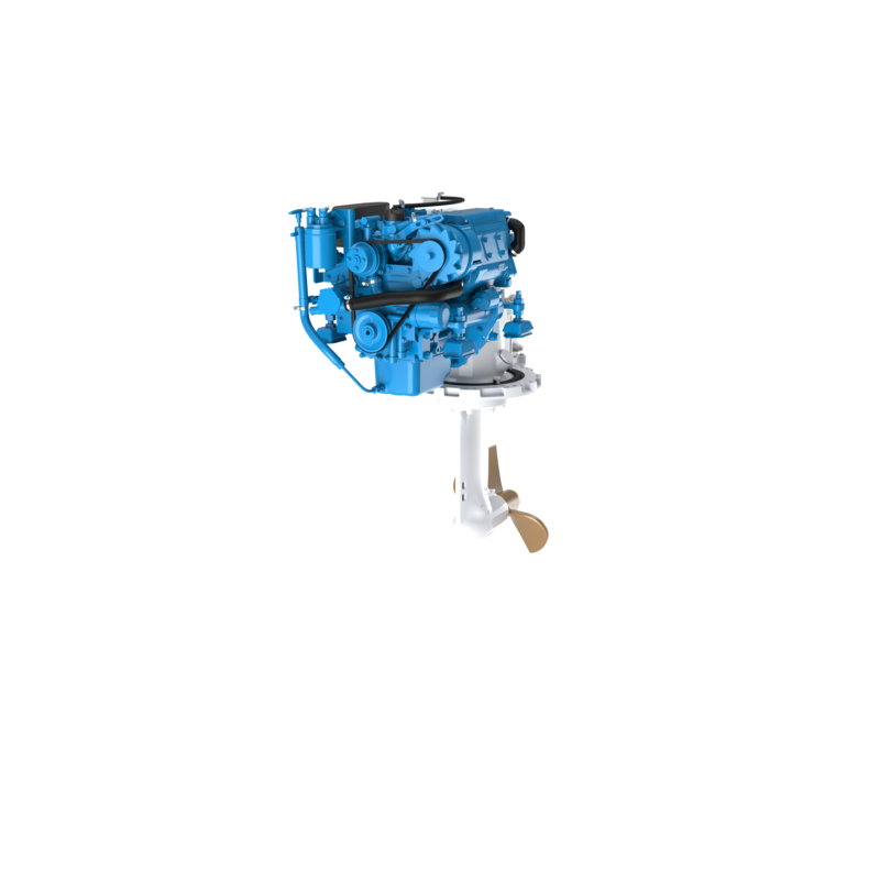 Nanni N3.21 - SAILDRIVE SP 60 Getriebe