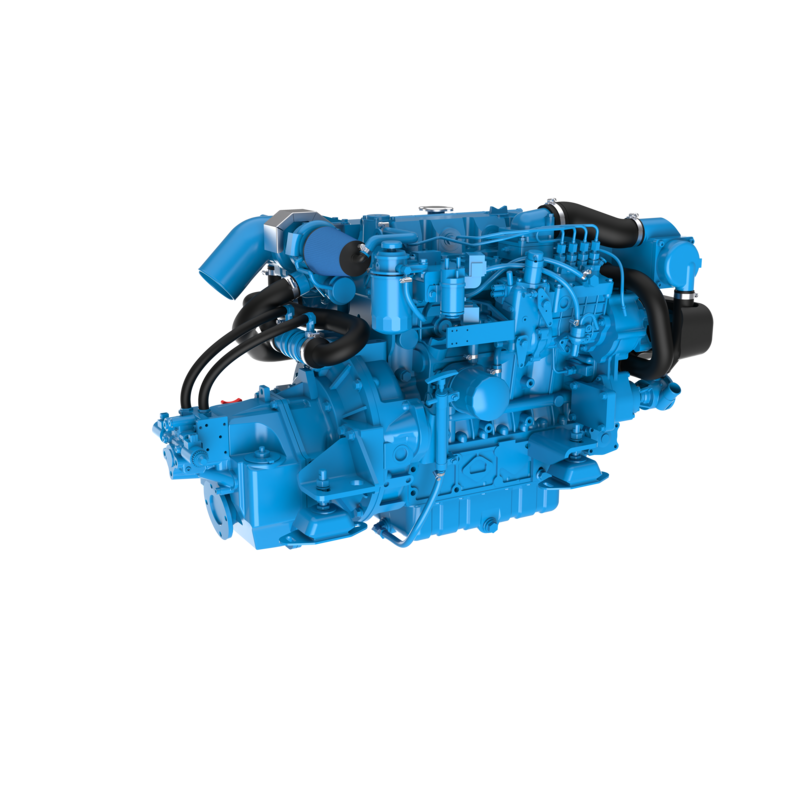 Nanni N4.115 - ZF45-1 Getriebe 2,51:1