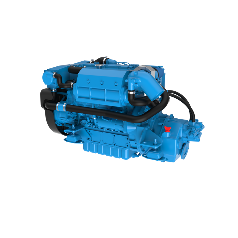 Nanni N4.115 - ZF45A Getriebe  2,2:1