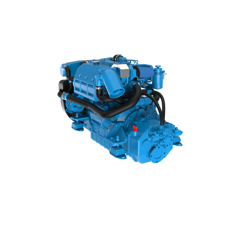 Nanni N4.115 - ZF45A Getriebe  2,2:1