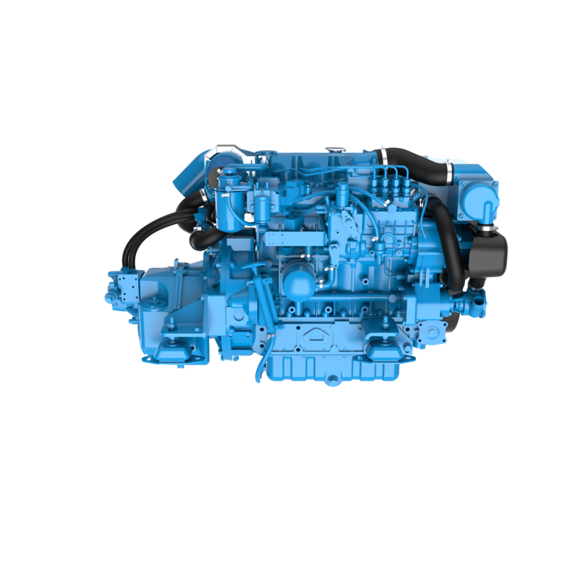 Nanni N4.140 - ZF45-1 Getriebe