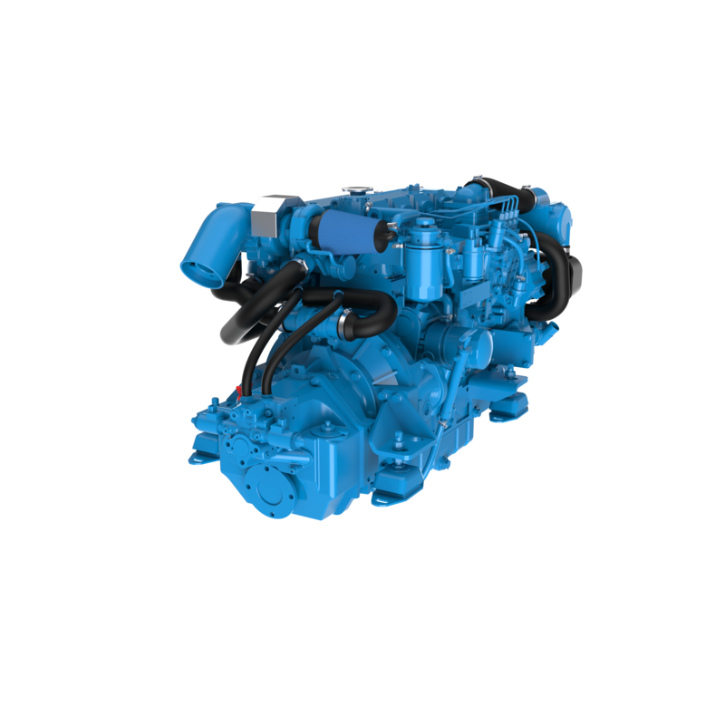 Nanni N4.140 - ZF45-1 Getriebe