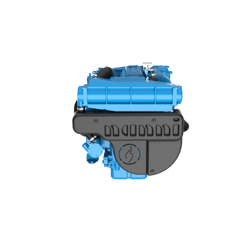 Nanni N4.140 - ZF45A Getriebe 2,03:1