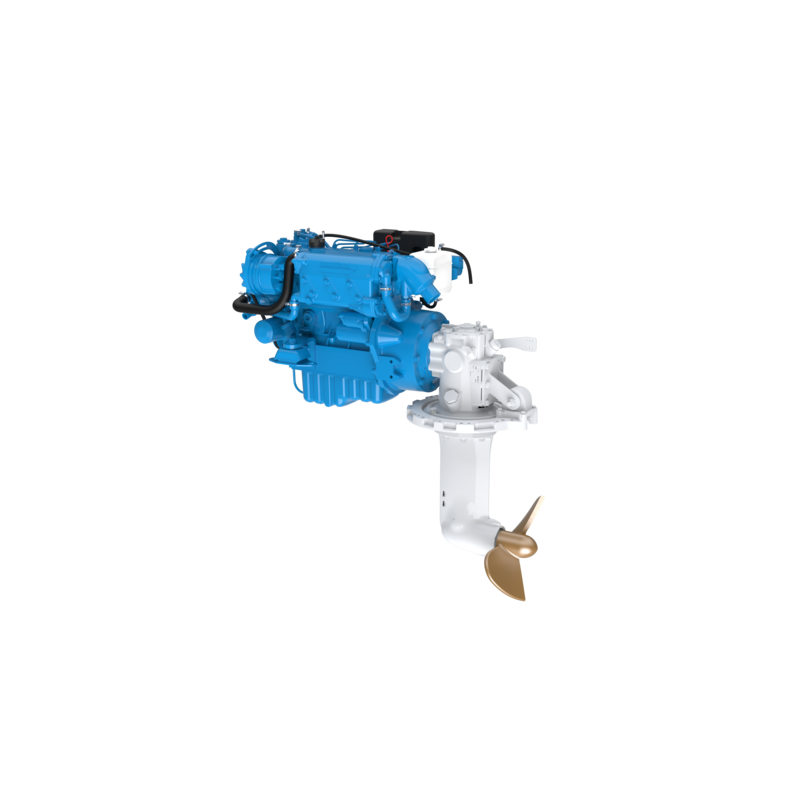 Nanni N4.38 - SAILDRIVE SP 60 Getriebe