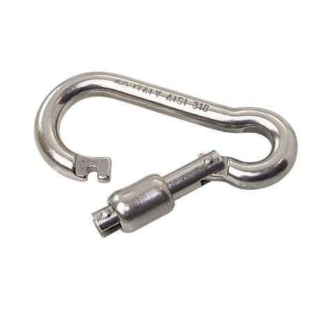 KONG Karabiner extern öffnend mit Springverschluss A4 8x80mm