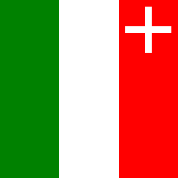 Allpa Neuenburg Flagge 20x30cm