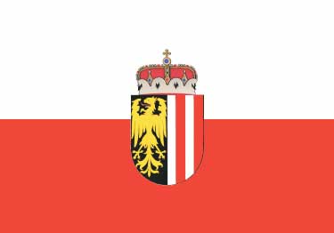 Allpa Oberösterreich Flagge 20x30cm