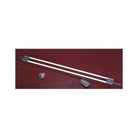 BARTON Kicker Boomstrut Baumstütze GFK, 96 bis 145 cm, Weiß oder Schwarz, von 6 bis 12 Mtr. Bootslänge