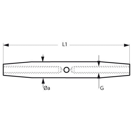 BLUE WAVE Spannhülse UNF Bronze Cr 5/16"- 5/8"