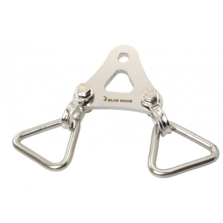 BLUE WAVE Sonnensegel-Eckspanner A4 M12, für Gurt 50mm, Draht 6mm