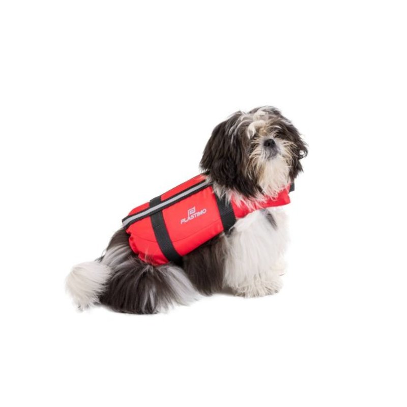 PLASTIMO RETTUNGSWESTE FÜR HUNDE GR S