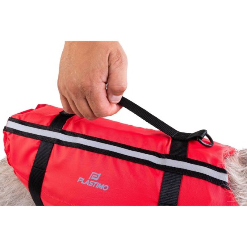 PLASTIMO RETTUNGSWESTE FÜR HUNDE GR S