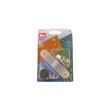 PRYM Ösen-Set mit Schlagwerkzeug MsNi Auge 8-14mm 10-25St. SB-Pack