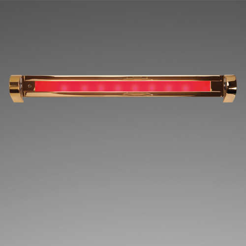 Prebit LED-Unterbauleuchte UB01-3, 300mm, gold-gla