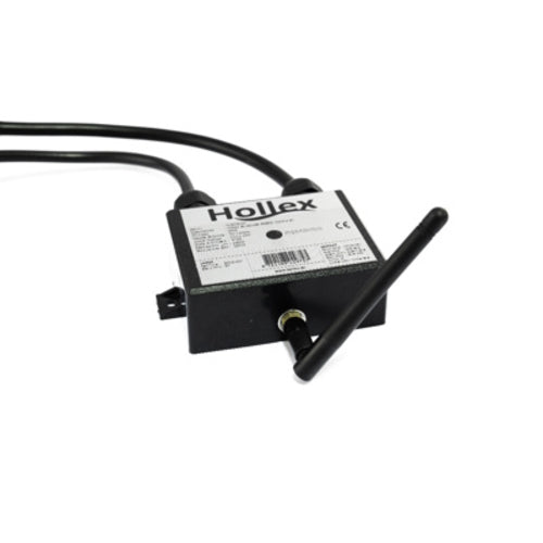 Hollex RGBW-Bluetooth-LED-Controller mit Bluetooth-Antenne und App-Steuerung (wasserdicht)