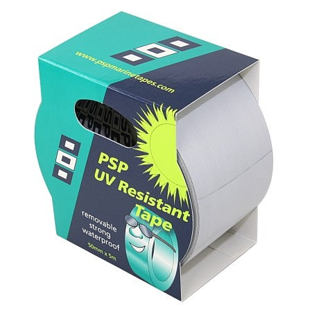 PSP Gewebeband, selbstkl. Cloth Tape 50mm 5m hellgrau UV-beständig