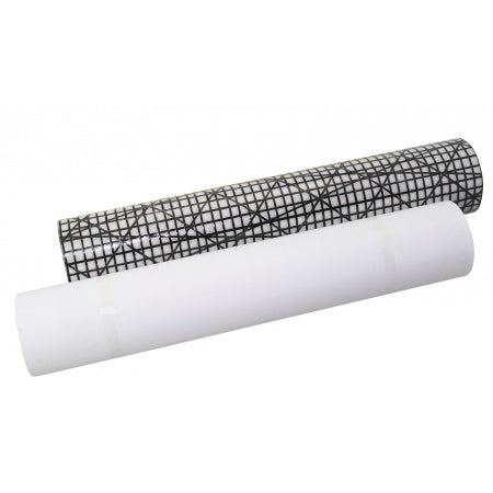 PSP Dacron Segelreparatur Flicken 370x240mm weiß/schwarz 2St.