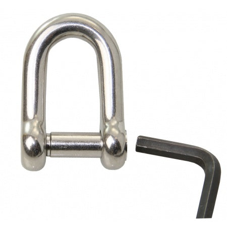 Rundschäkel mit Inn6kant A4 Pin 4-12 mm 10St.