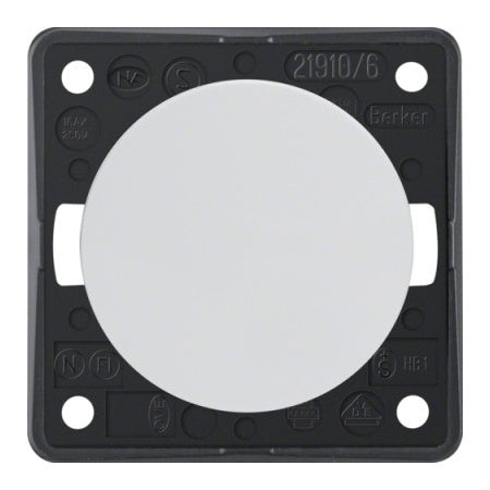 BERKER Wechselschalter Integro Flow 230V 16A chrom matt