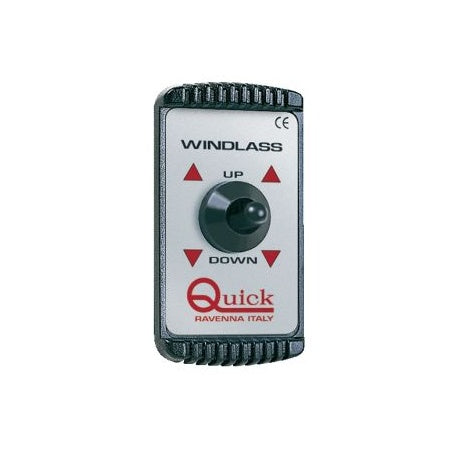 QUICK Handschalter für Ankerwinden schwarz/grau