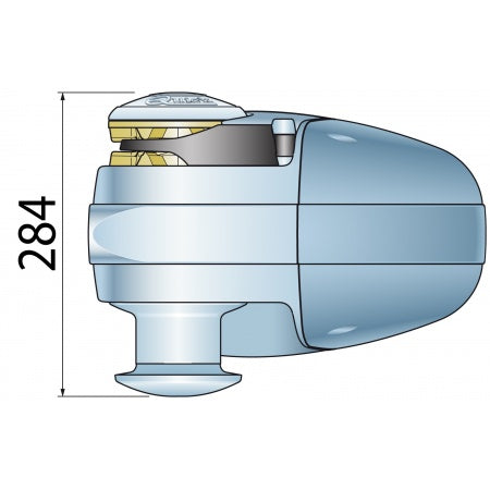 QUICK Ankerwinde Hector HC3 12 Volt, für 10 bis 15 Mtr. Bootslänge, 1000 & 1500 Watt, 8 & 10 mm Kette