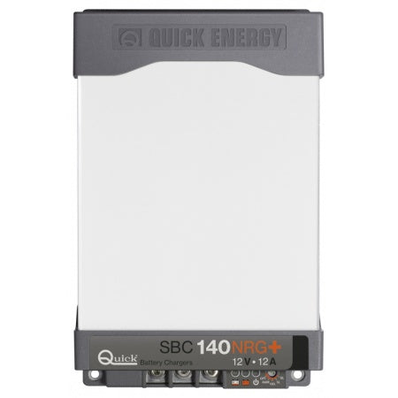QUICK Ladegerät MINI POWER SBC140 12 Volt, 12 Amp., 2 Ausgänge, Batterieladegerät