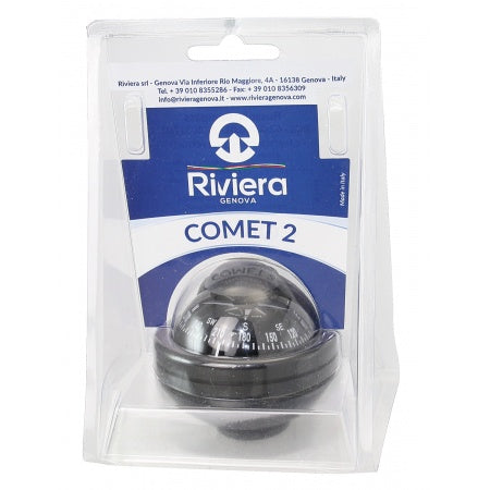 RIVIERA Kompass Comet BC1/BC2 48mm schwarz