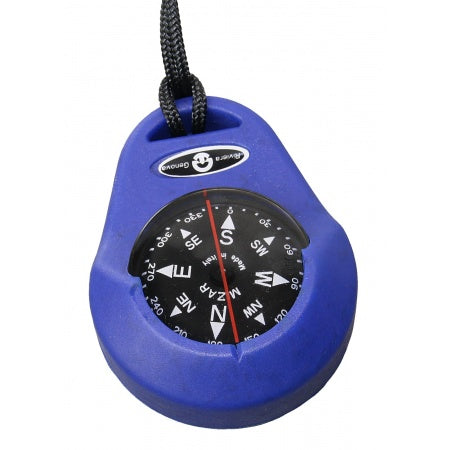 RIVIERA Handkompass Mizar BM 47,6mm gelb/rot/schwarz/blau