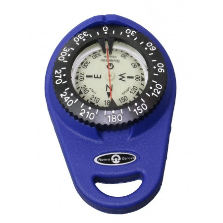 RIVIERA Handkompass Orion BO 47,6mm gelb/rot/schwarz/blau