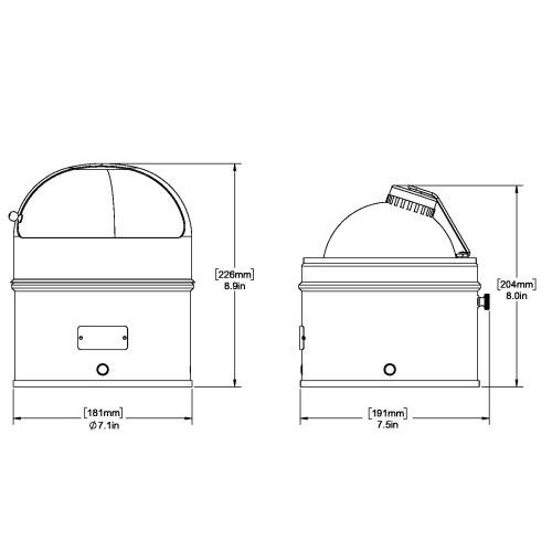 Ritchie Globemaster, Binnacle w/Hood